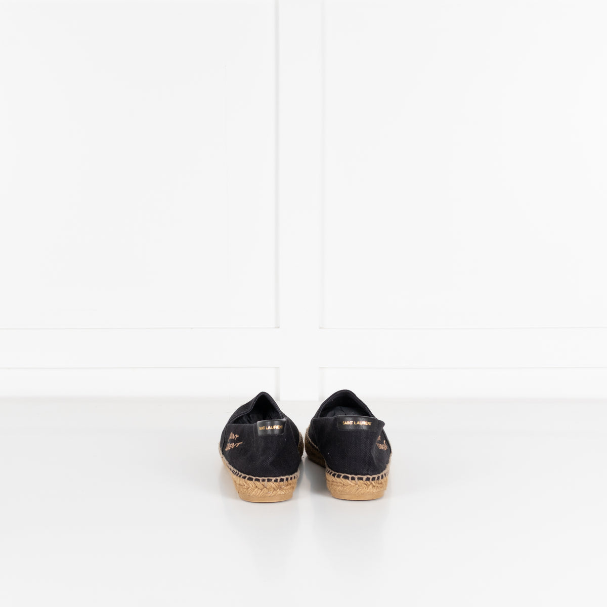 Saint Laurent Black Espadrilles