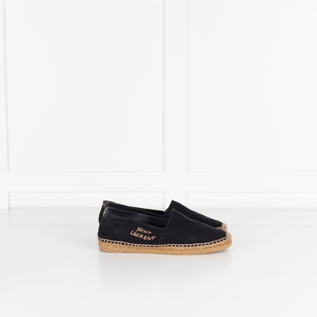 Saint Laurent Black Espadrilles