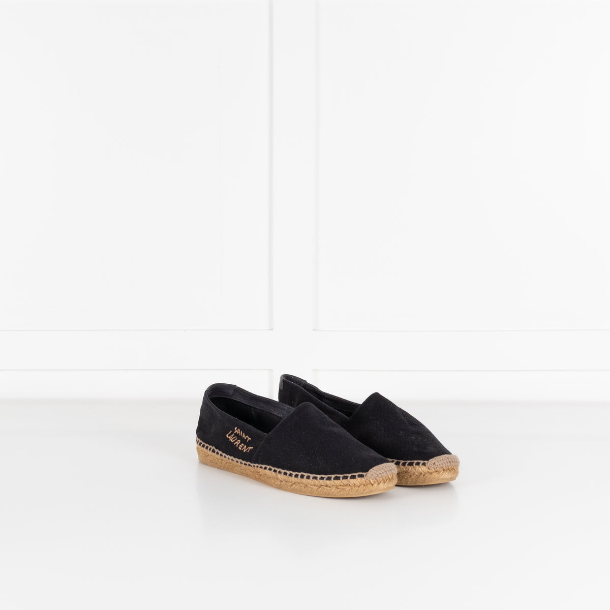 Saint Laurent Black Espadrilles