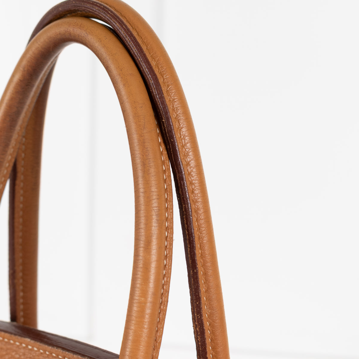 Hermes Beige Gold Togo Leather Birkin 35 Bag