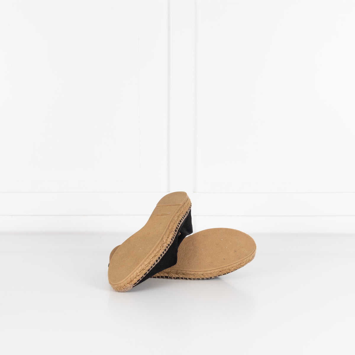 Saint Laurent Black Espadrilles