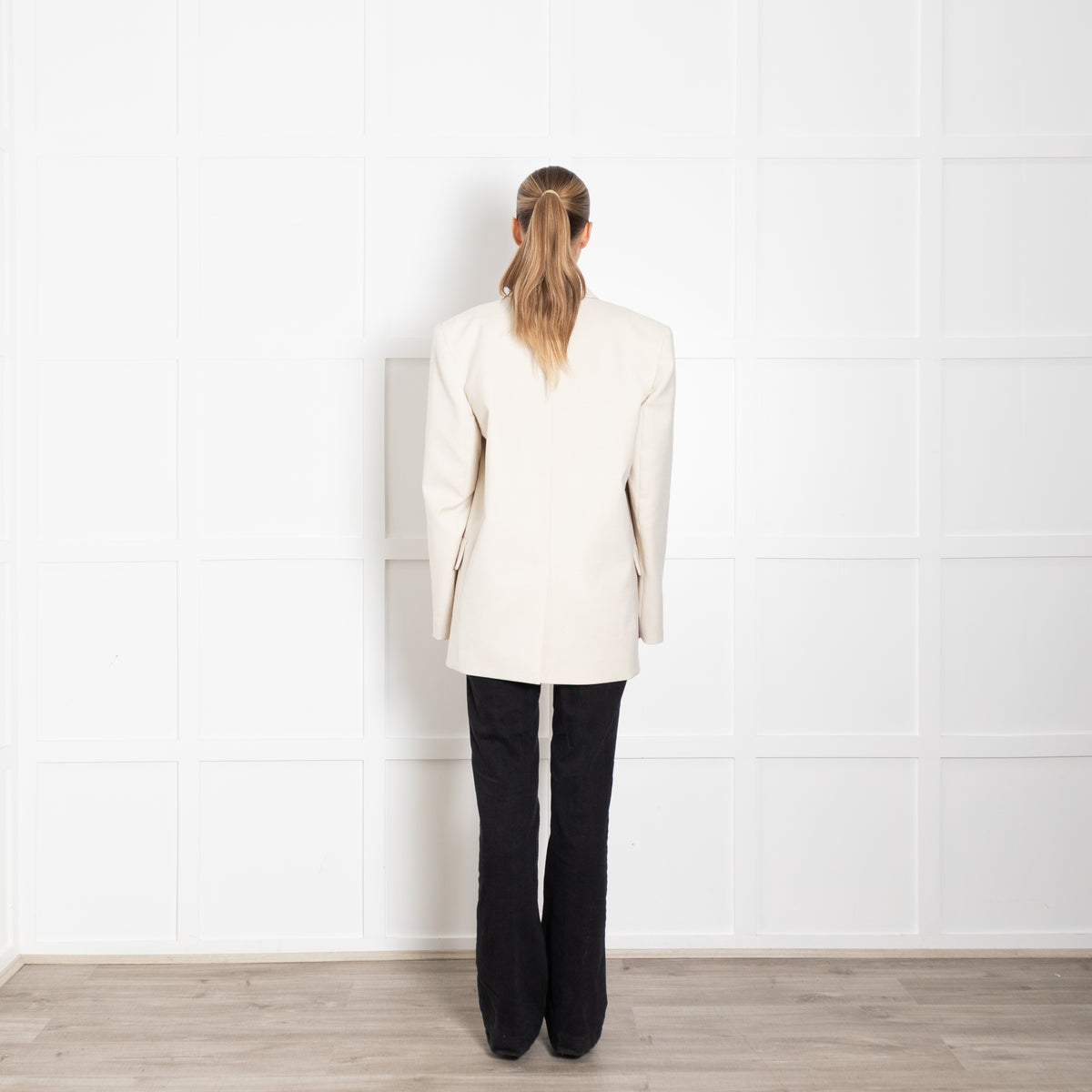 Camilla and Marc Ecru Double Breasted  Blazer