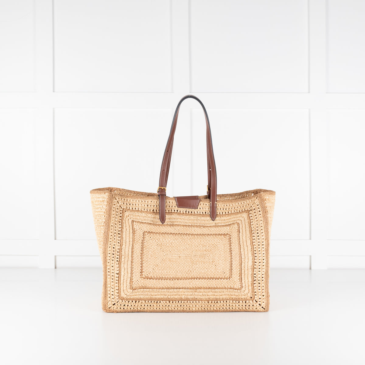 Anya Hindmarch Raffia Bow Tote