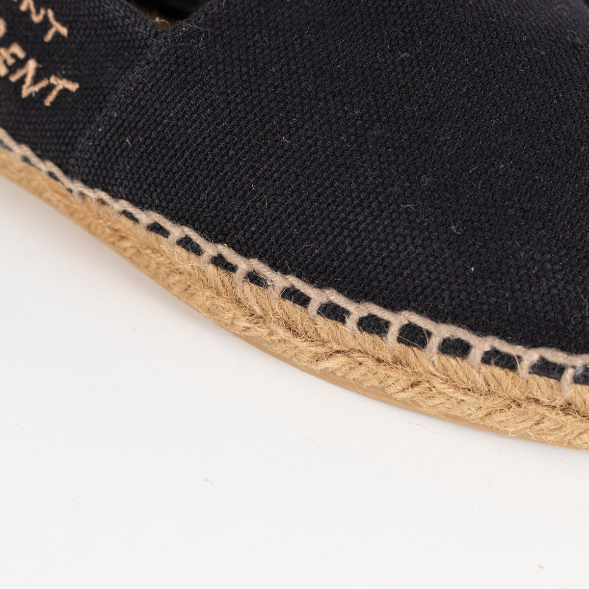 Saint Laurent Black Espadrilles