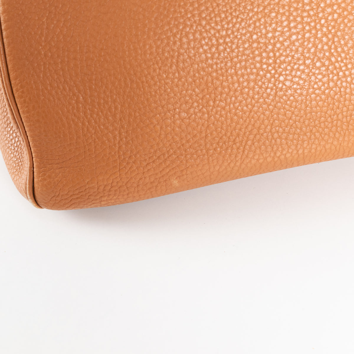 Hermes Beige Gold Togo Leather Birkin 35 Bag