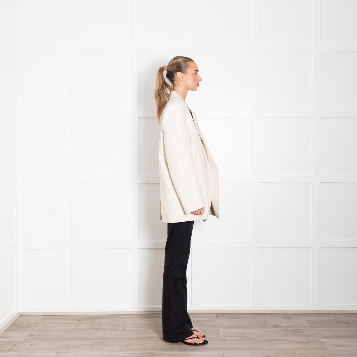 Camilla and Marc Ecru Double Breasted  Blazer