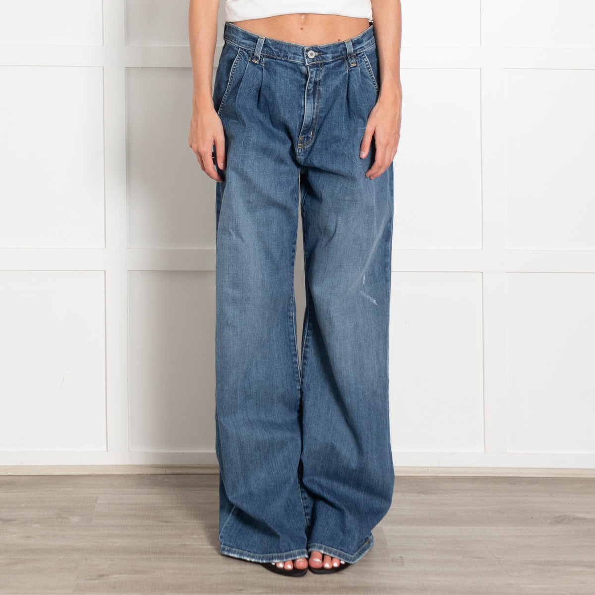 Nili Lotan Flora Blue Jeans