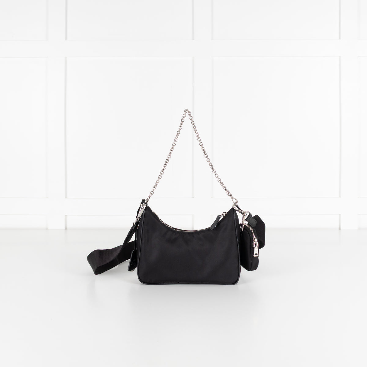 Prada Black Re - Edition 2005 Re - Nylon Bag