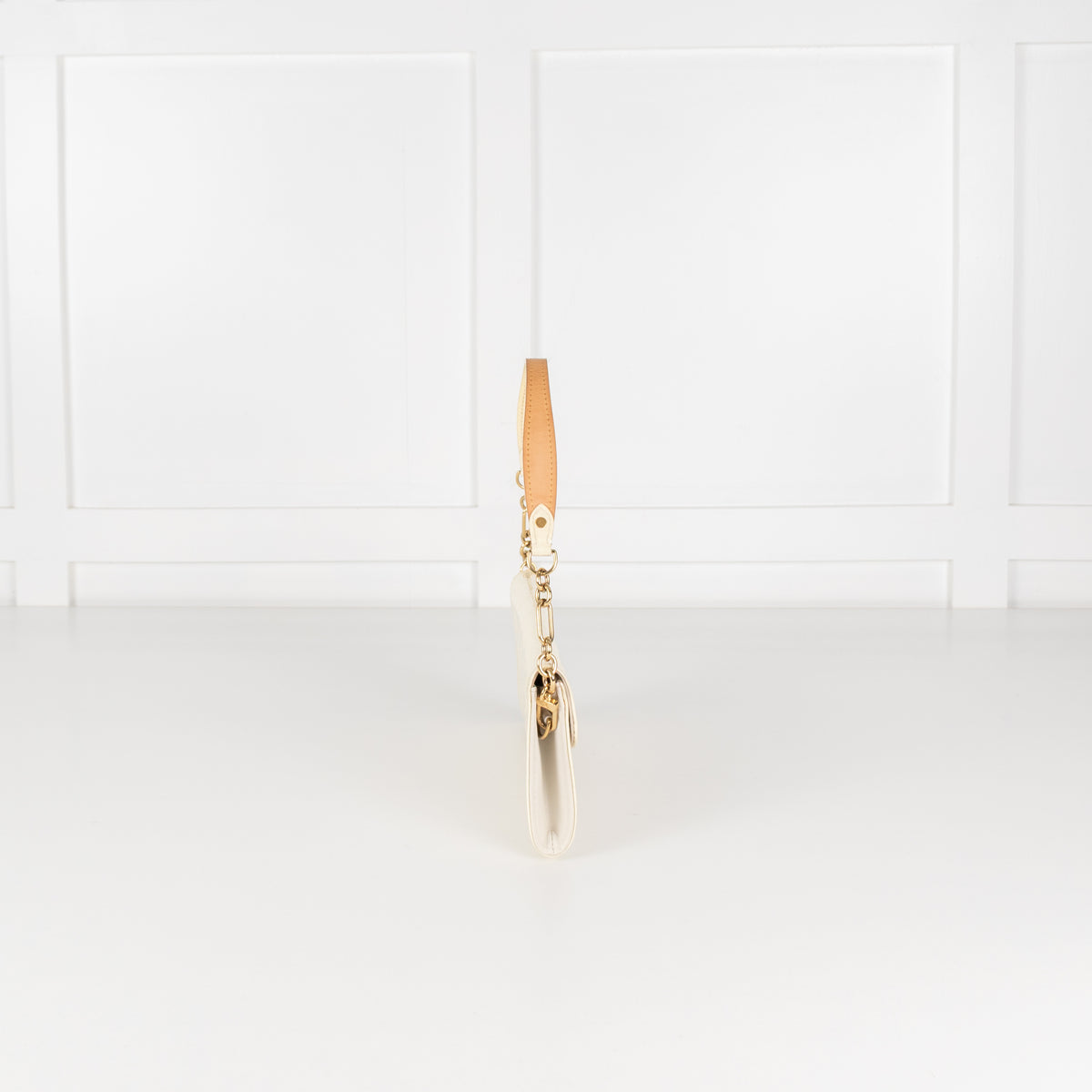 Louis Vuitton Cream Monogram Vernis Sunset Boulevard Shoulder Bag