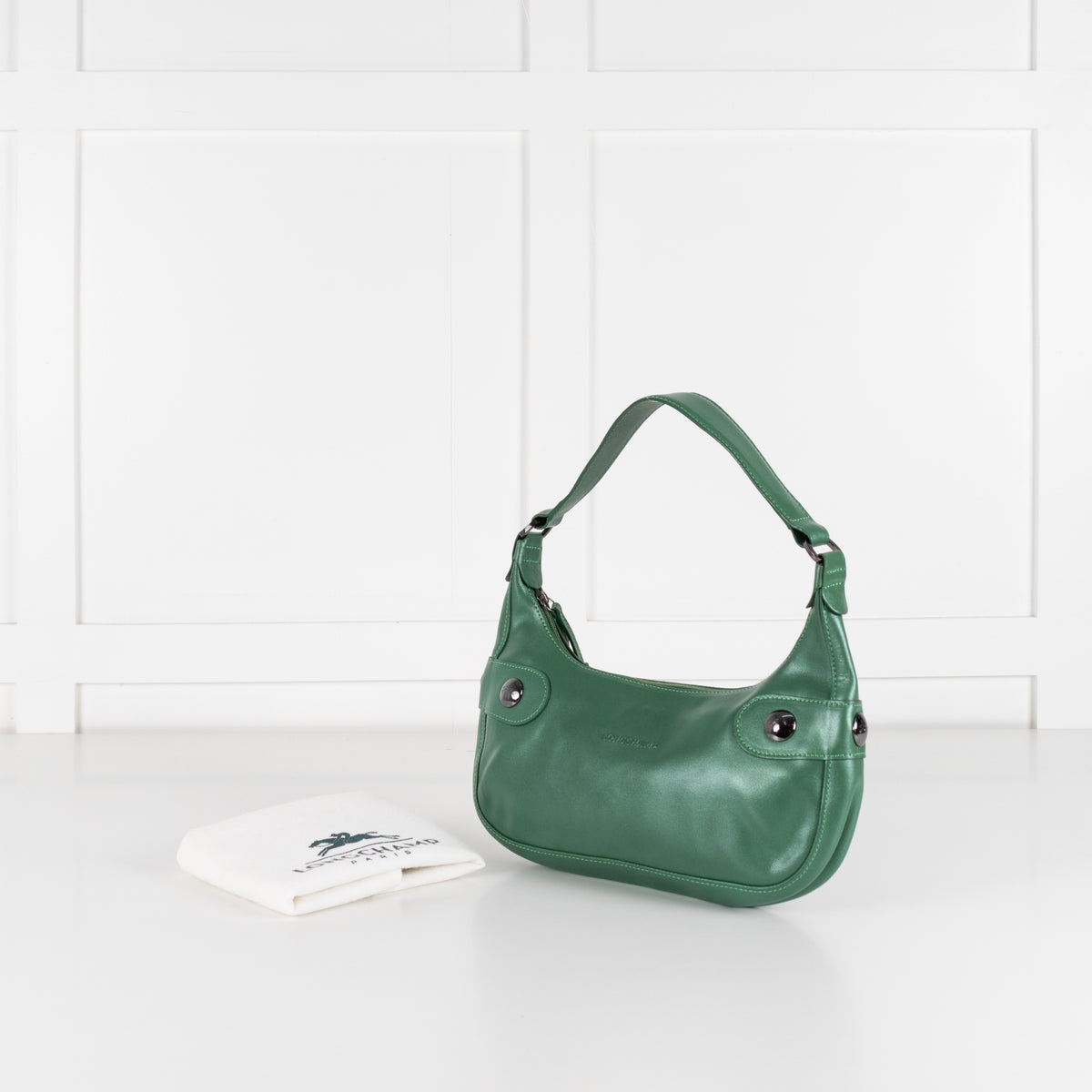 Longchamp Green Shoulder Bag