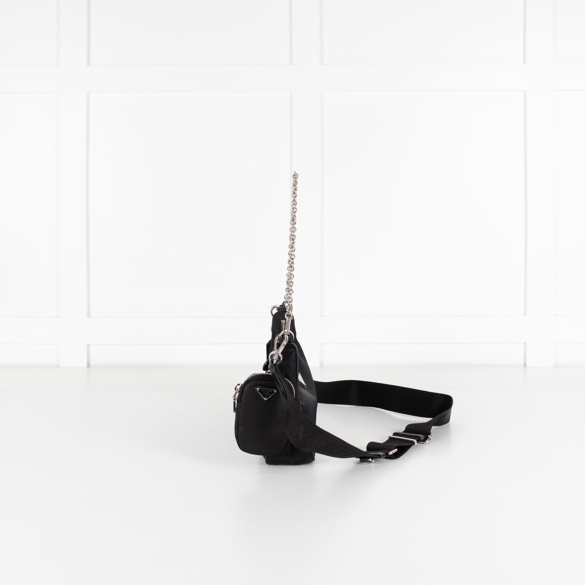 Prada Black Re - Edition 2005 Re - Nylon Bag