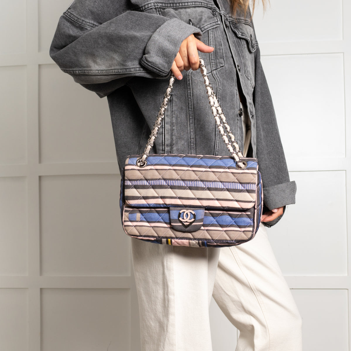 Chanel Ocean Drive Heart Flap Shoulder Bag