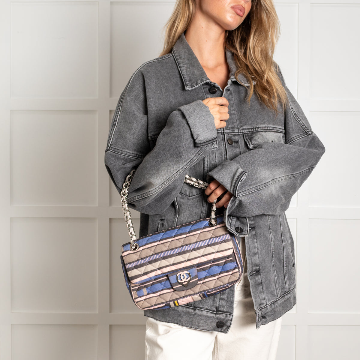 Chanel Ocean Drive Heart Flap Shoulder Bag