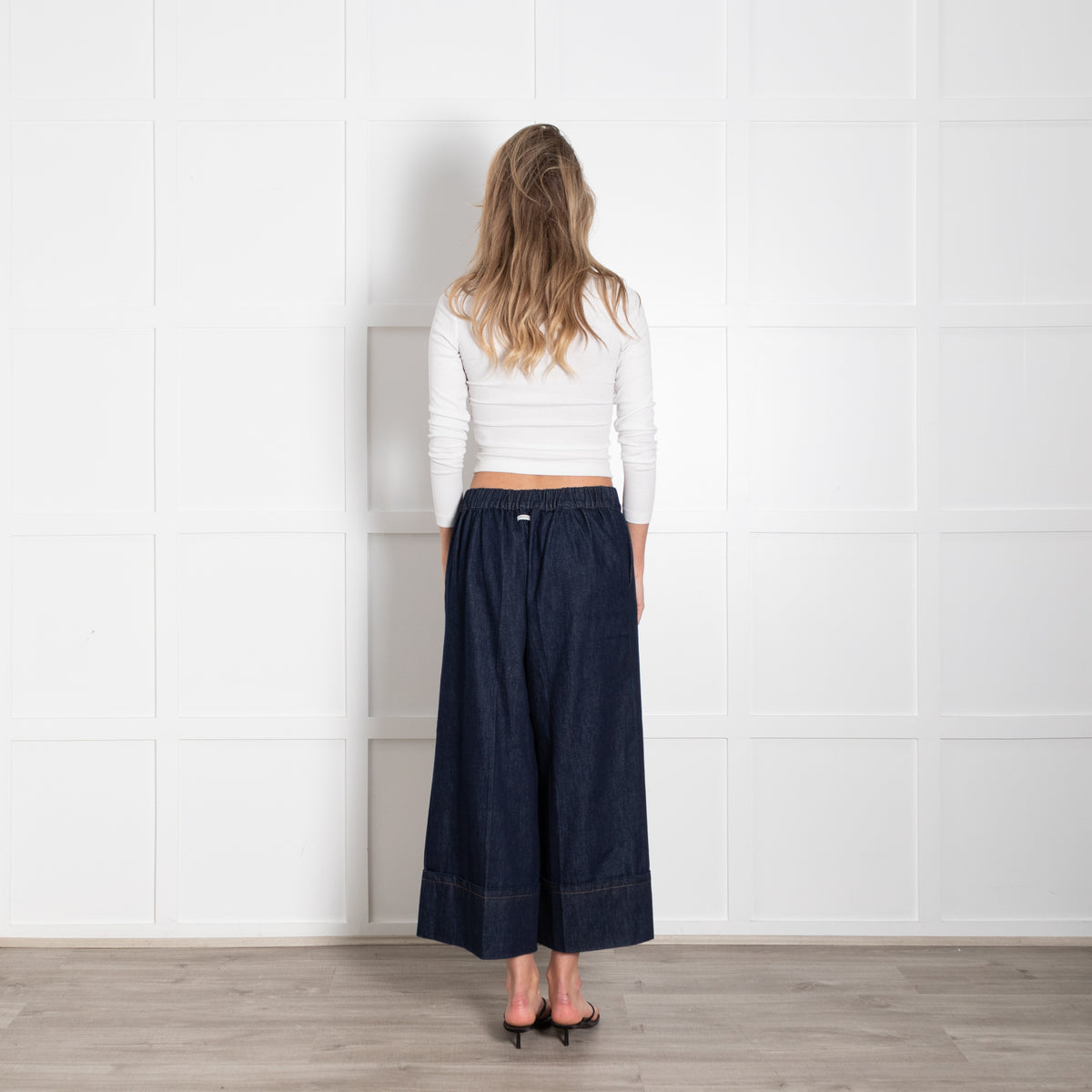 Humility Dark Denim Elasticated Waist Jeans