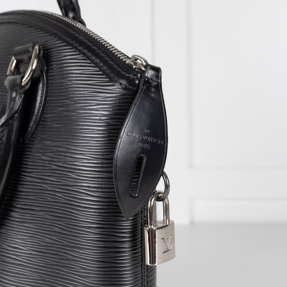 Louis Vuitton Black Lock It Epi Leather Bag