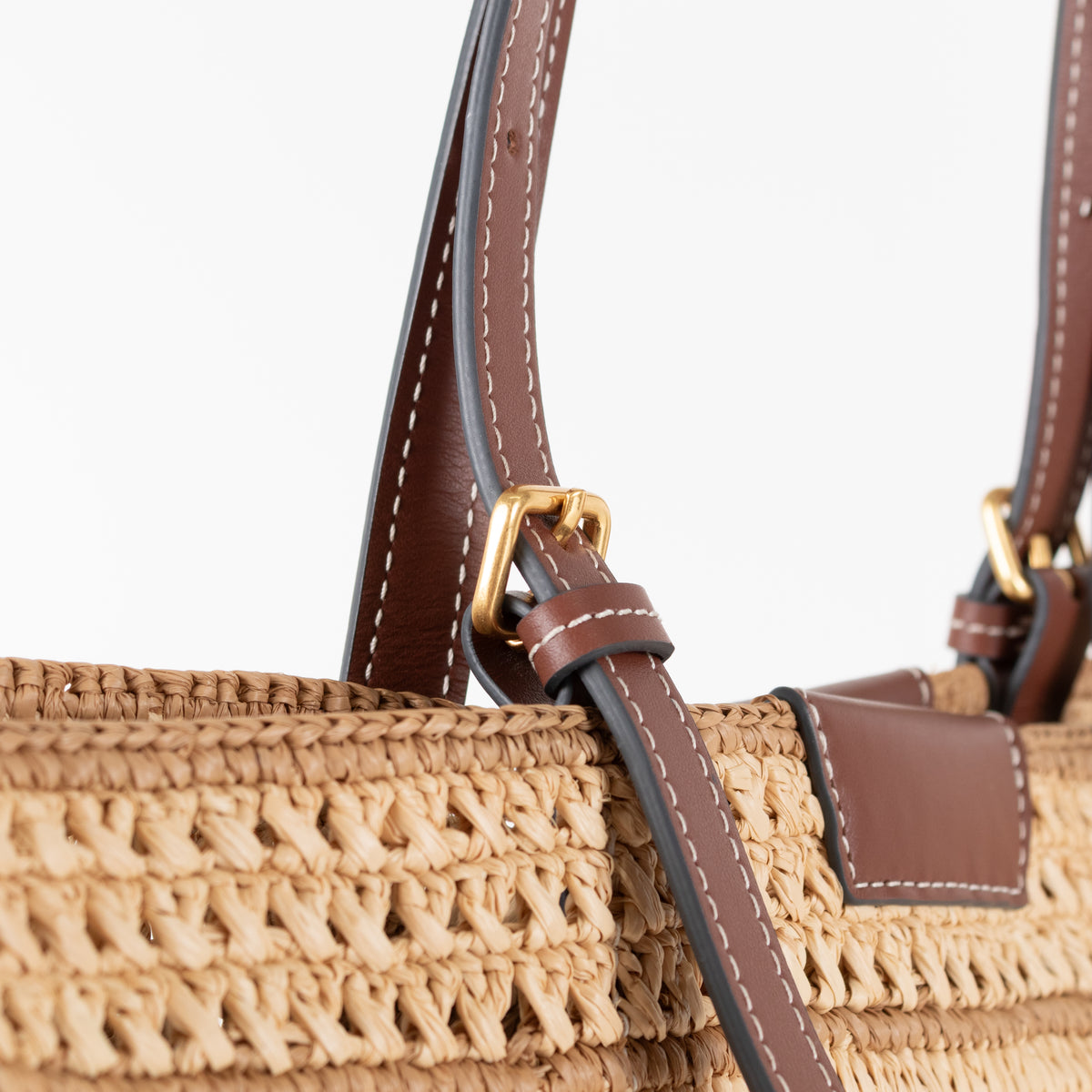 Anya Hindmarch Raffia Bow Tote