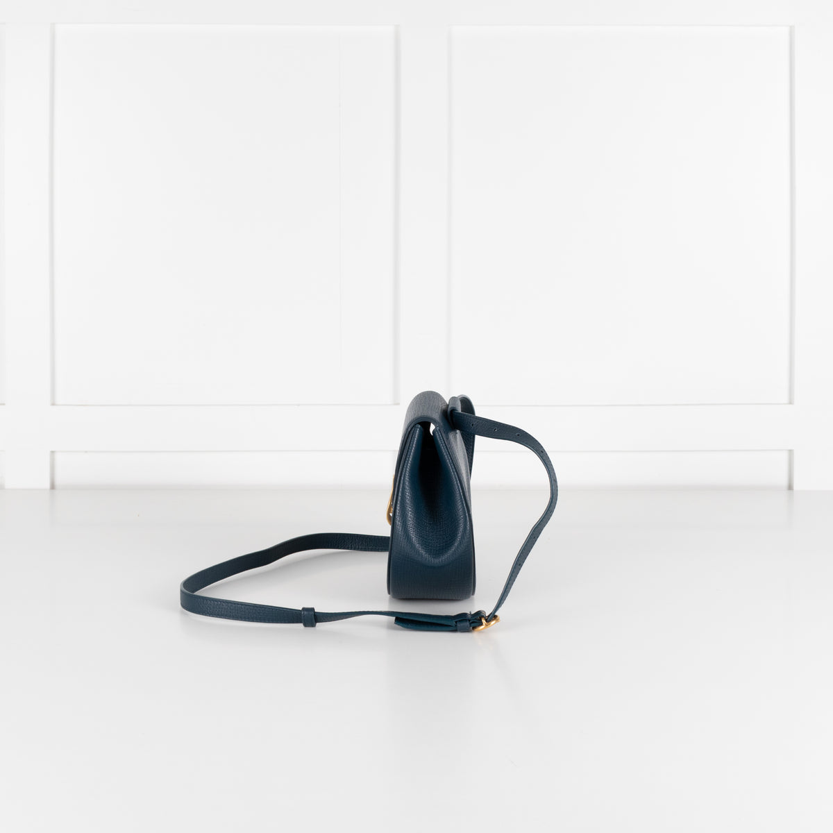 Bottega Veneta Blue Palmellato Belt Bag