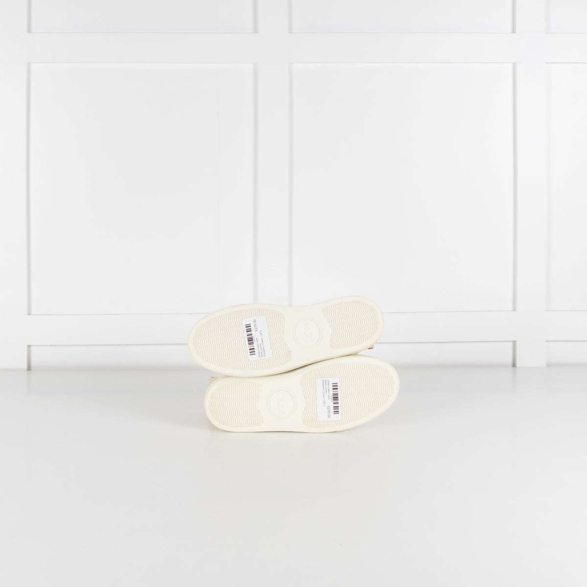 Chloe Cream Lace Mesh Lauren Sneakers