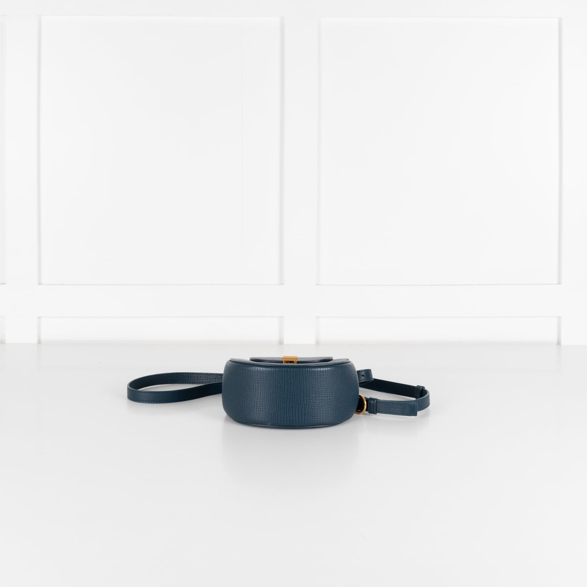 Bottega Veneta Blue Palmellato Belt Bag