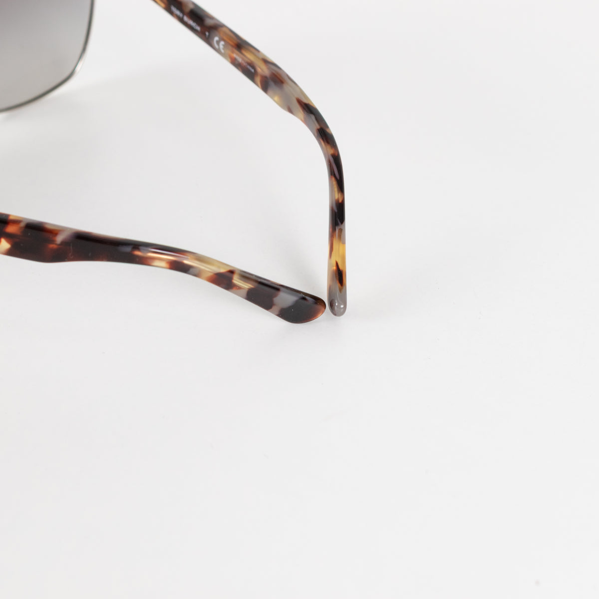 Tory Burch Silver Frame Aviator Style Sunglasses