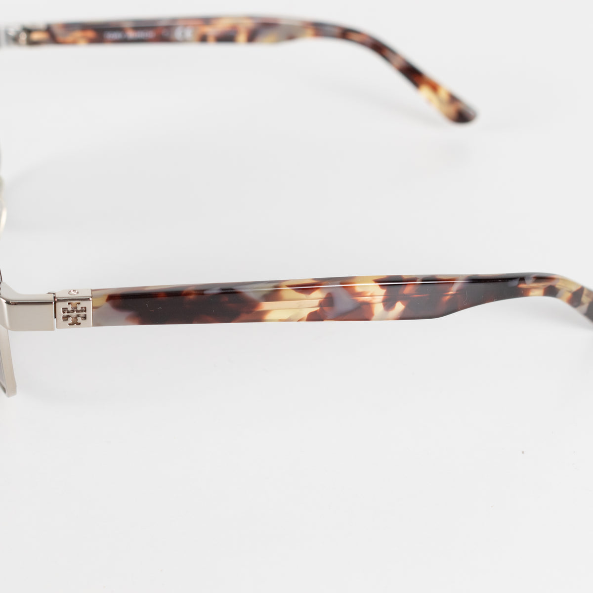 Tory Burch Silver Frame Aviator Style Sunglasses