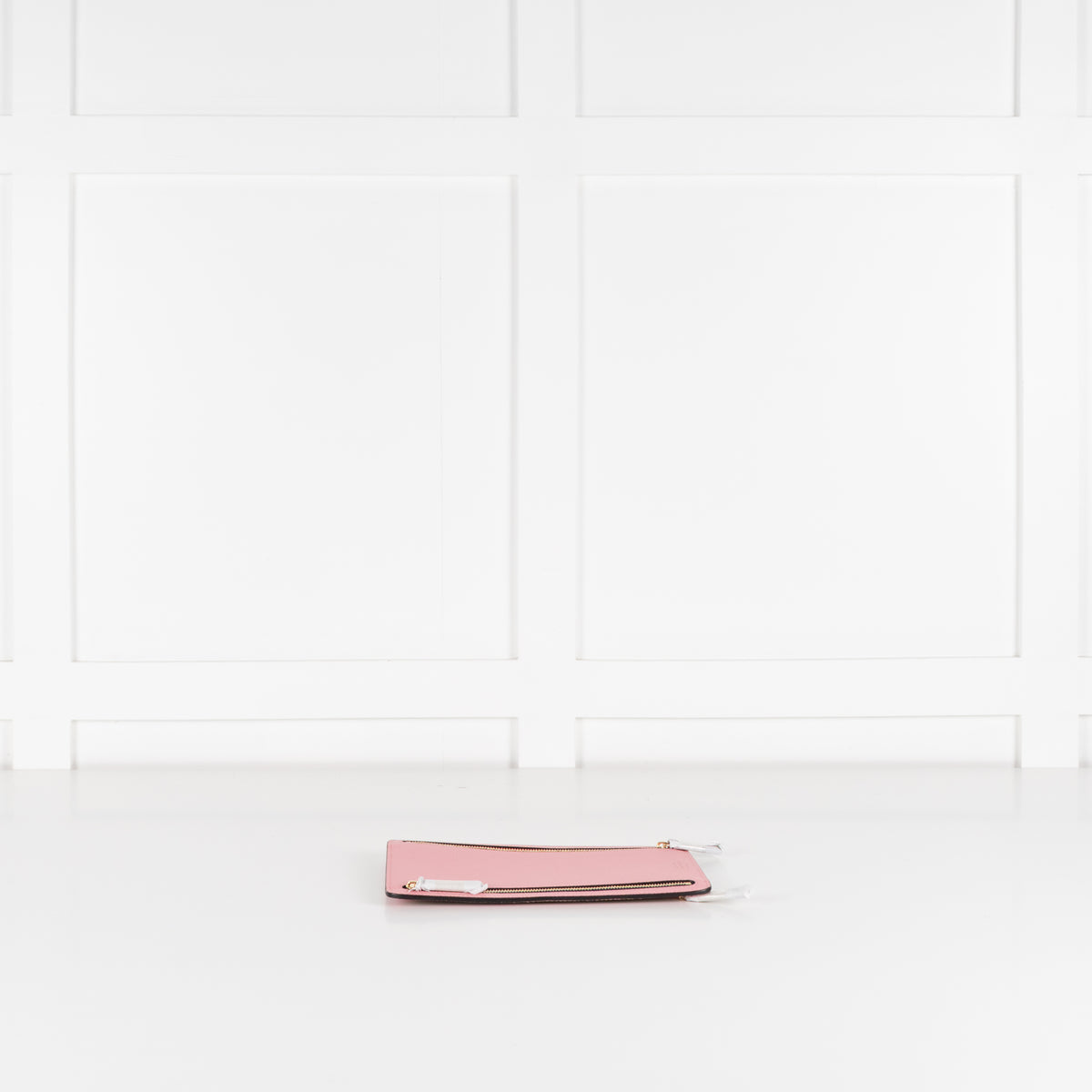 Smythson Candy Pink Multi-Zip  Cross Grain Leather Case