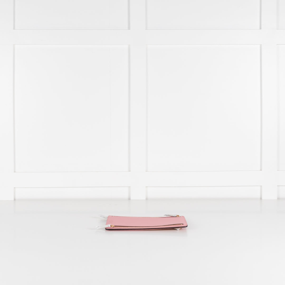 Smythson Candy Pink Multi-Zip  Cross Grain Leather Case