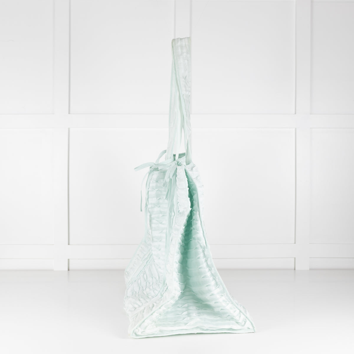 Cecilie Bahnsen Mint Green Fabric Extra Large Tote Bag