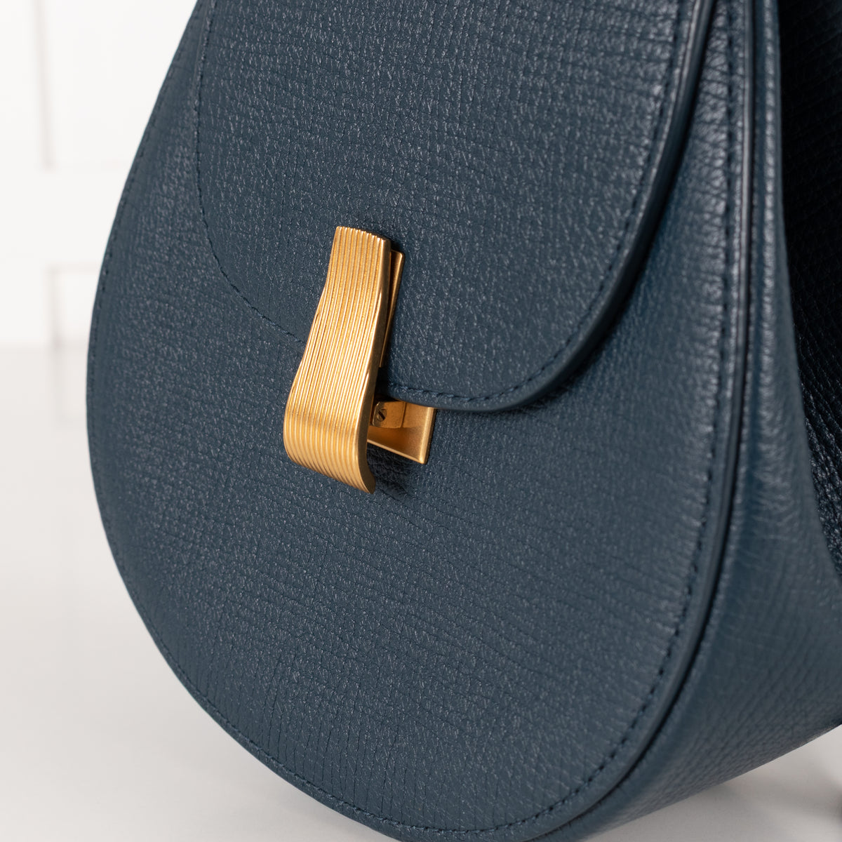 Bottega Veneta Blue Palmellato Belt Bag