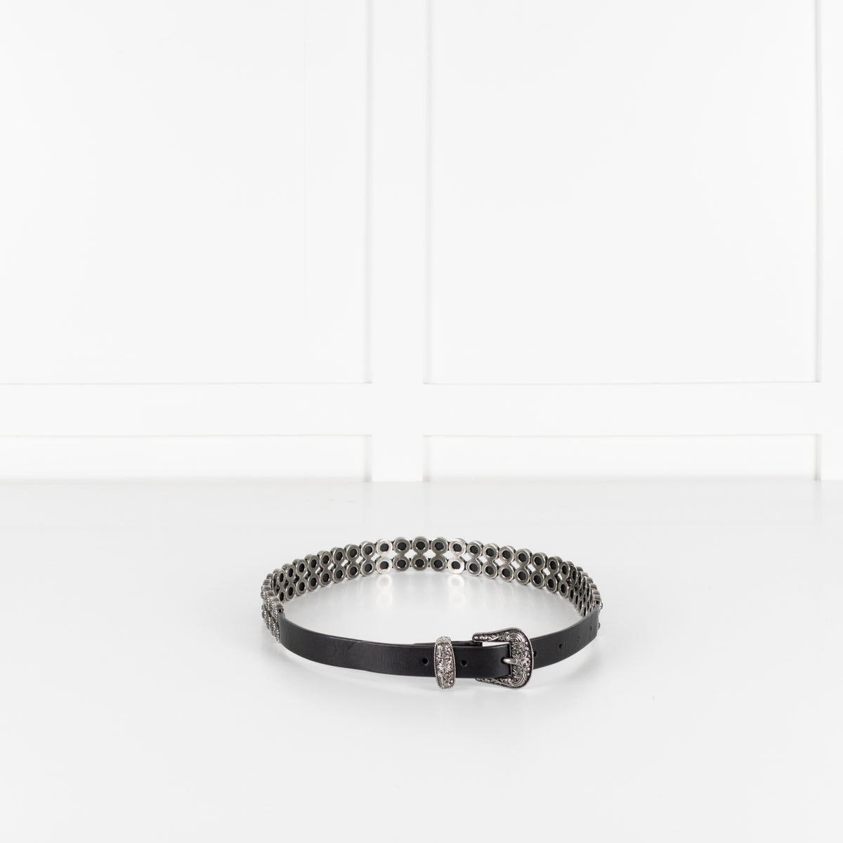 The Kooples Skinny Metal Belt