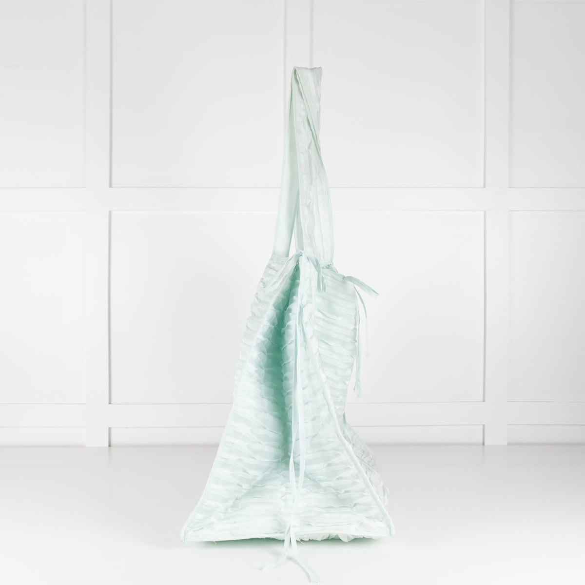 Cecilie Bahnsen Mint Green Fabric Extra Large Tote Bag