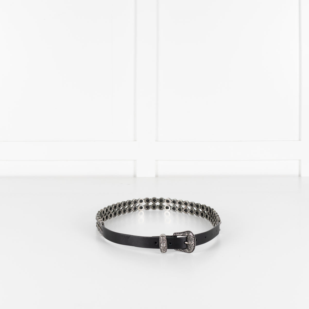 The Kooples Skinny Metal Belt