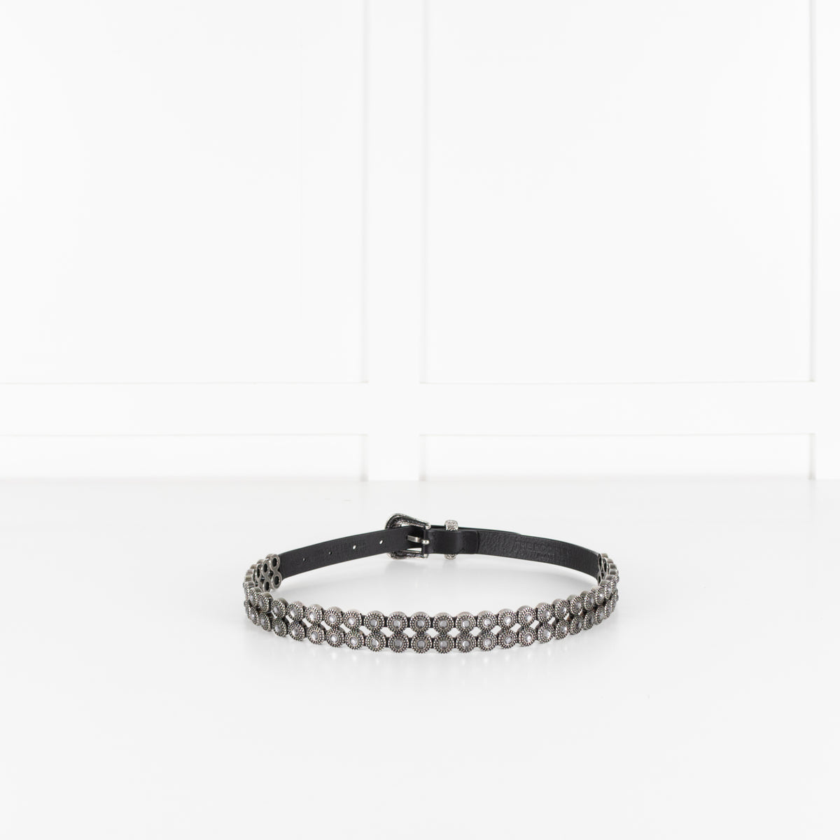 The Kooples Skinny Metal Belt