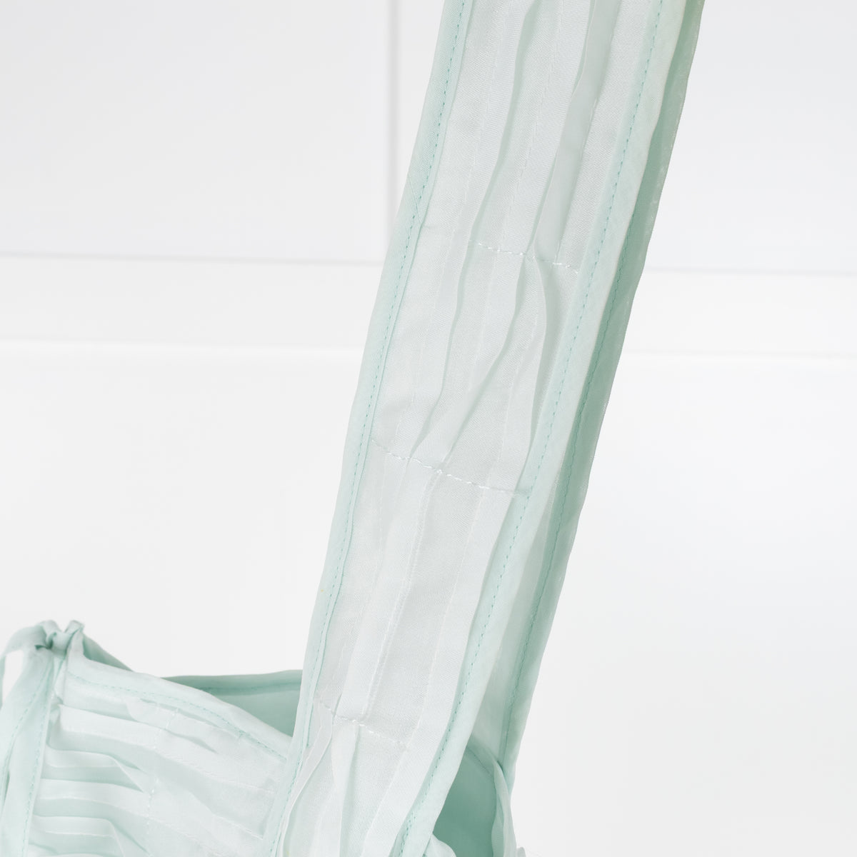 Cecilie Bahnsen Mint Green Fabric Extra Large Tote Bag
