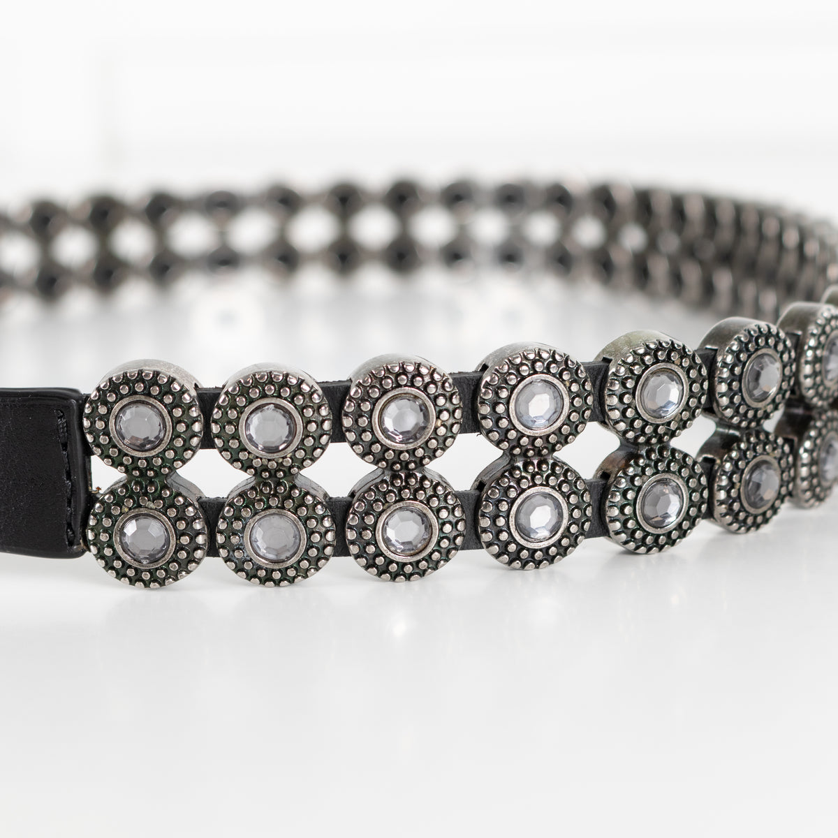 The Kooples Skinny Metal Belt