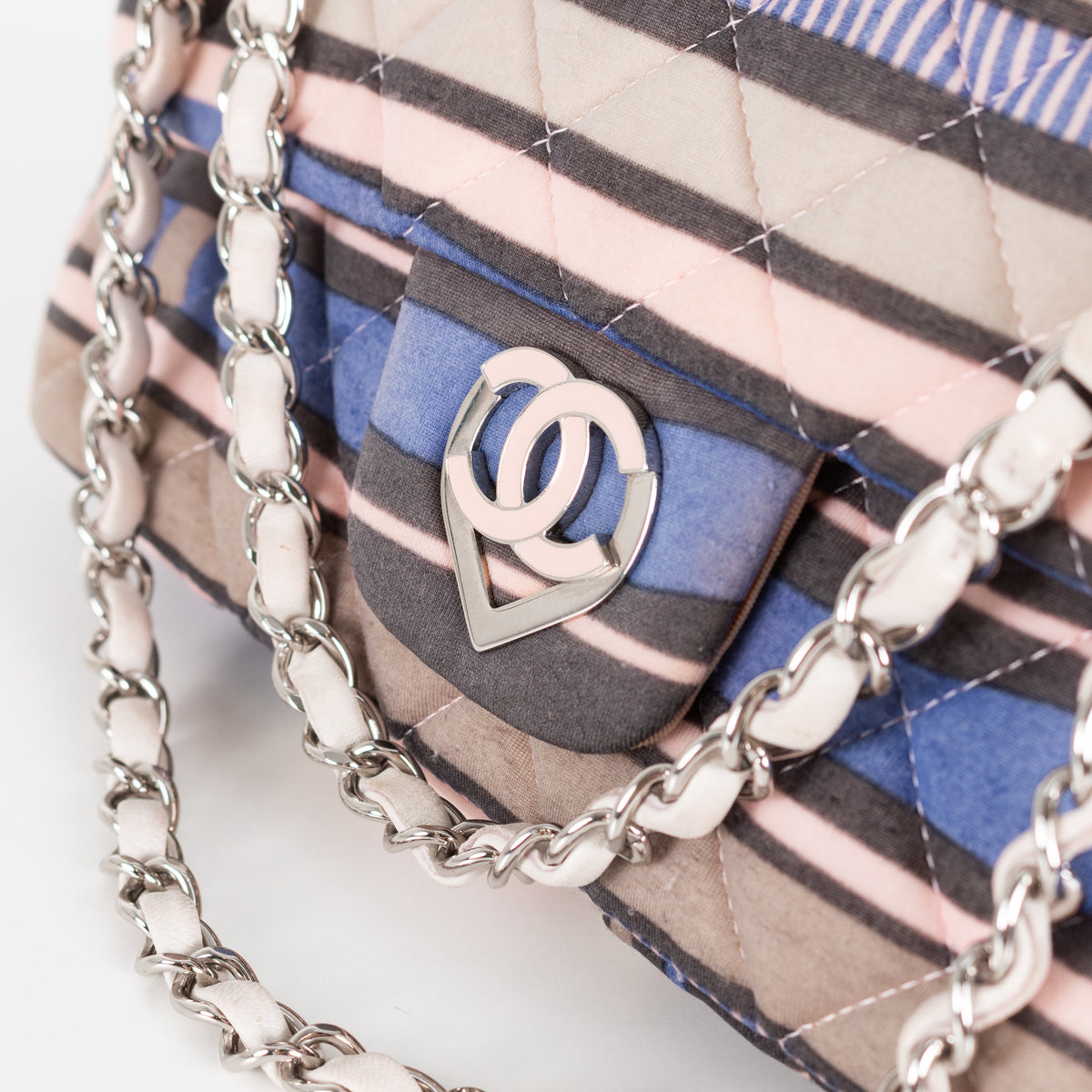 Chanel Ocean Drive Heart Flap Shoulder Bag