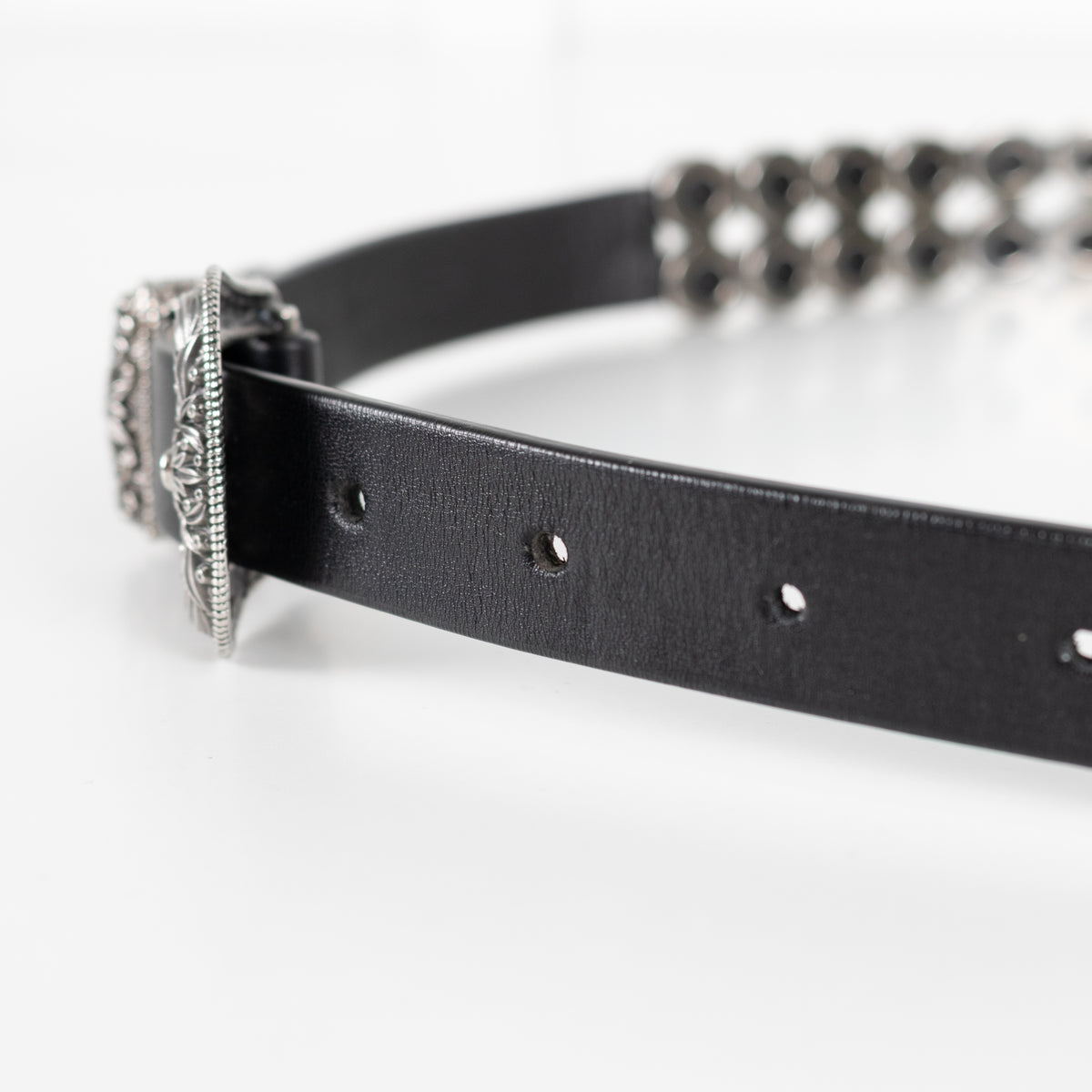 The Kooples Skinny Metal Belt