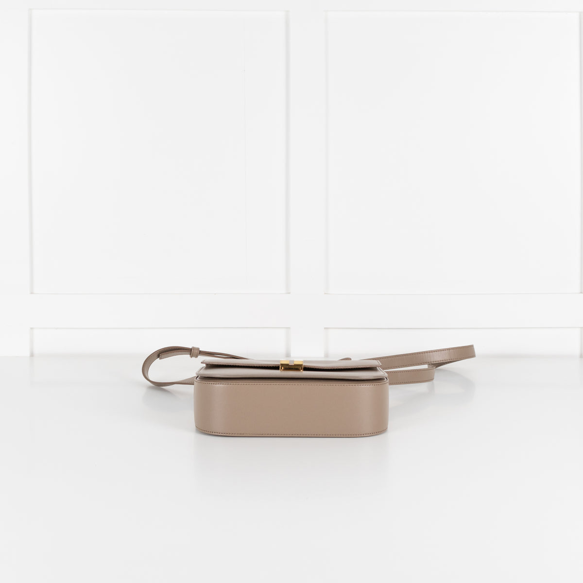 DeMellier The Vancouver Taupe Leather Crossbody Bag