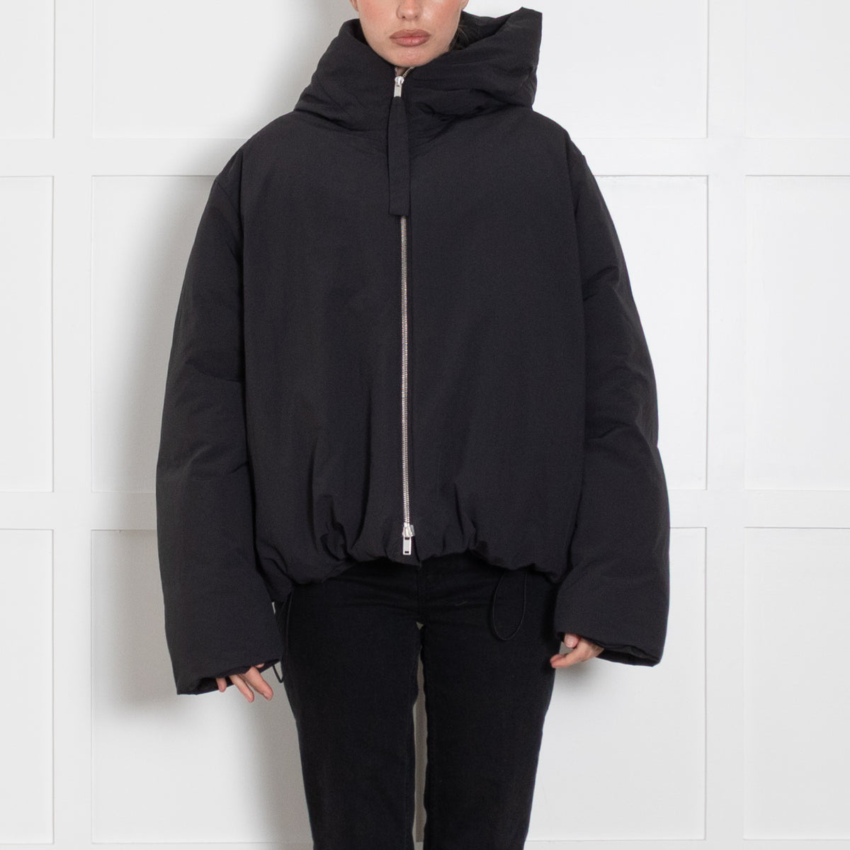 Jil Sander Down Black Jacket