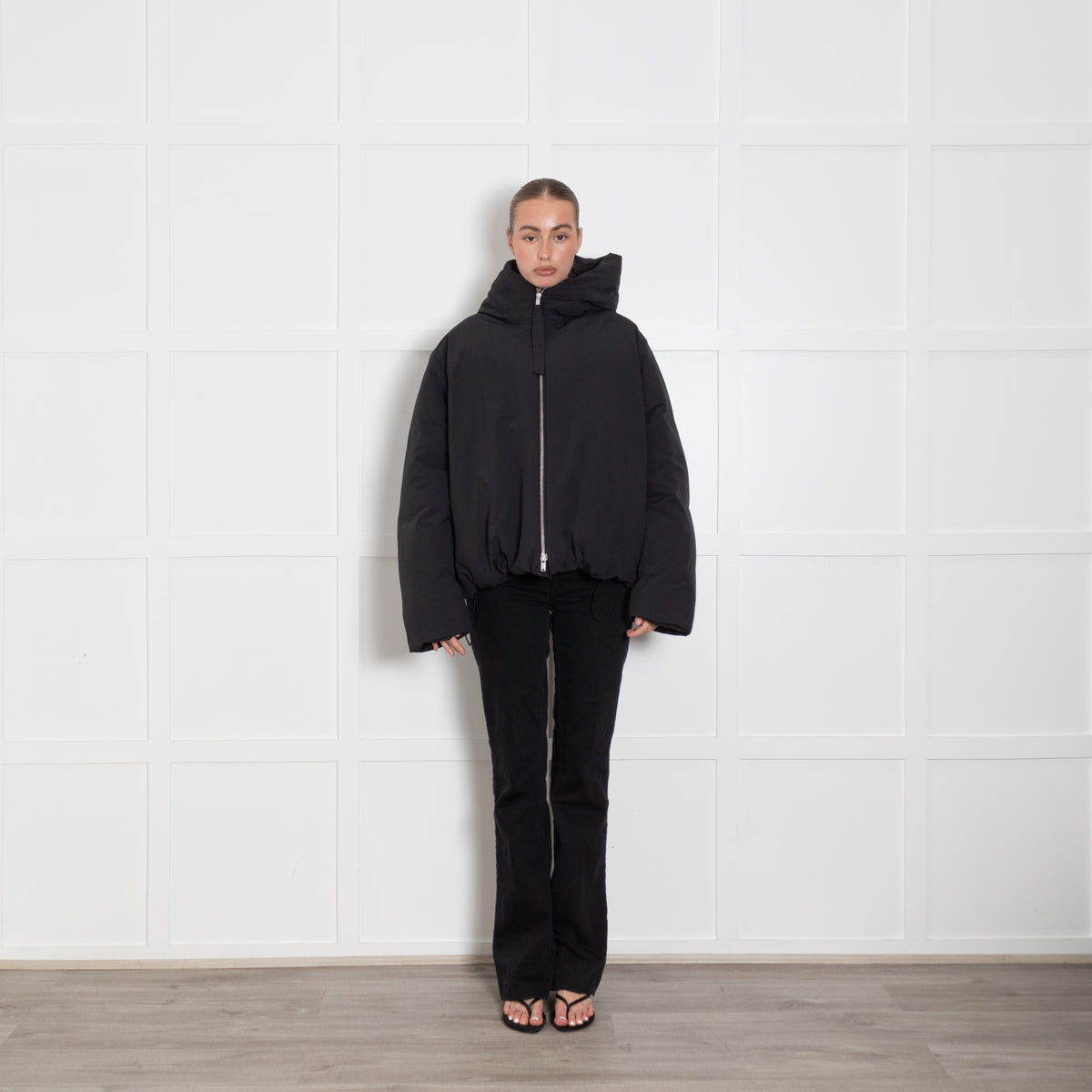 Jil Sander Down Black Jacket