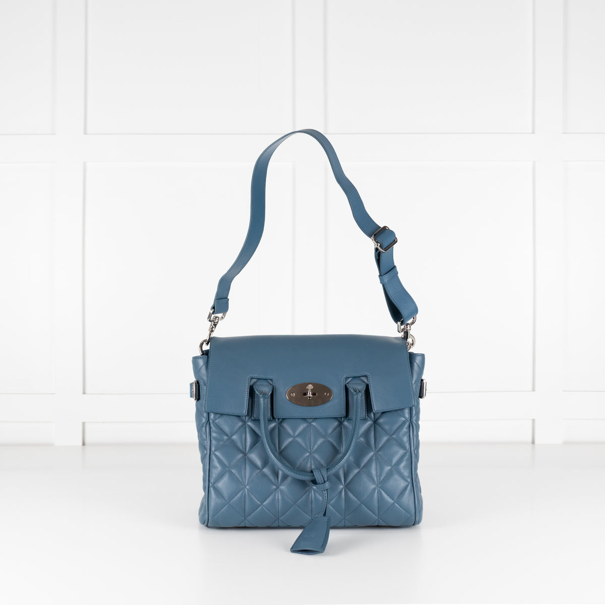 Mulberry Petrol Blue Cara Delvigne Back Pack Bag