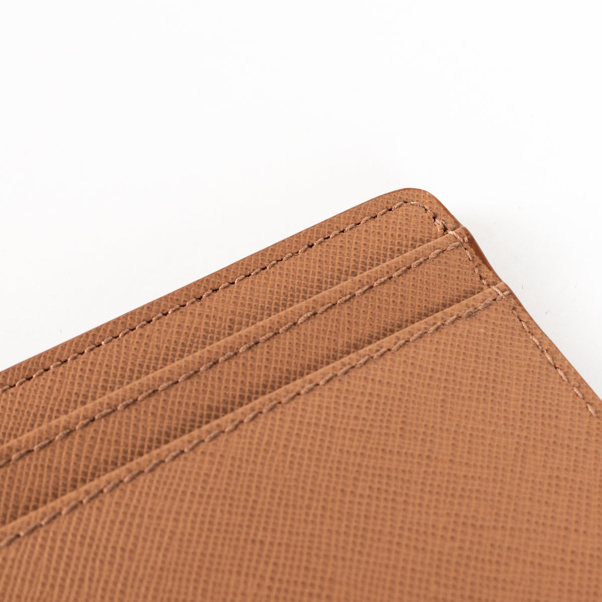 Patek Philippe Tan Leather Card Wallet