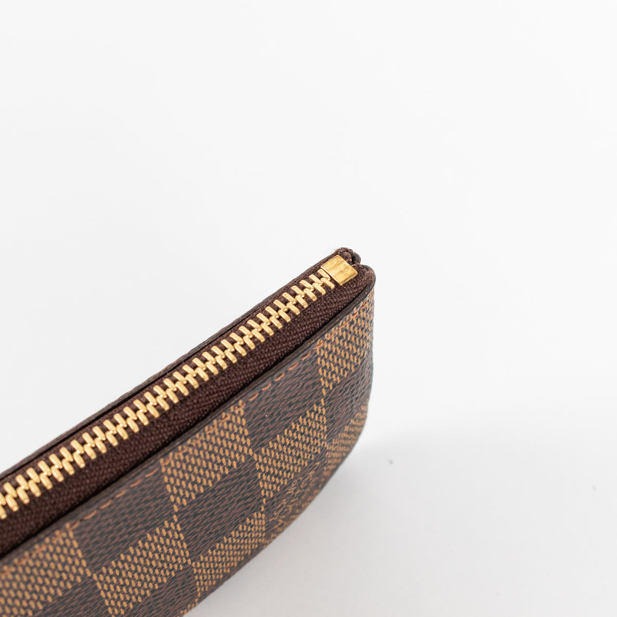 Louis Vuitton Brown Damier Ebene Canvas Key Pouch
