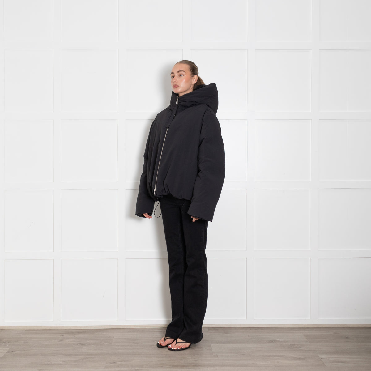 Jil Sander Down Black Jacket