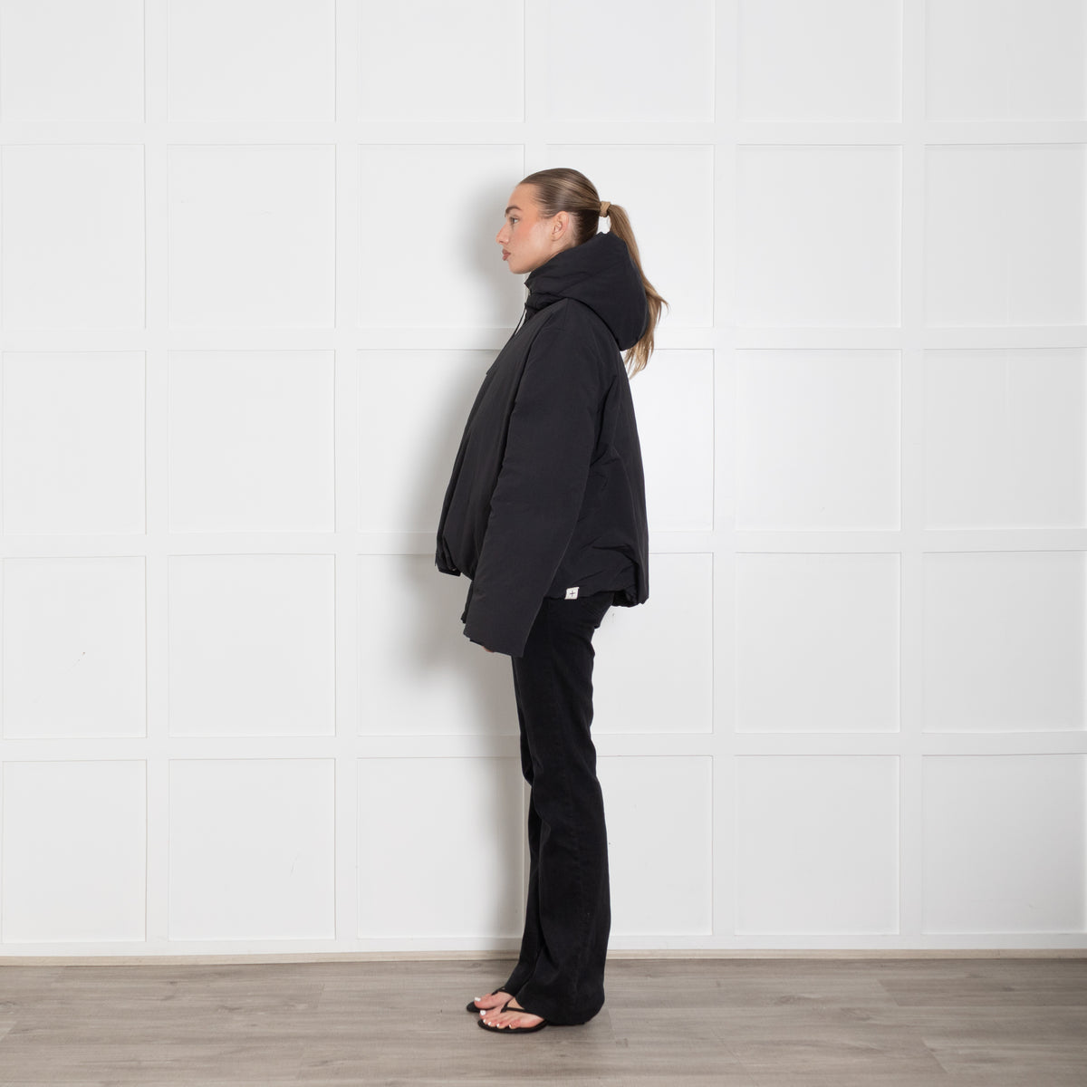 Jil Sander Down Black Jacket