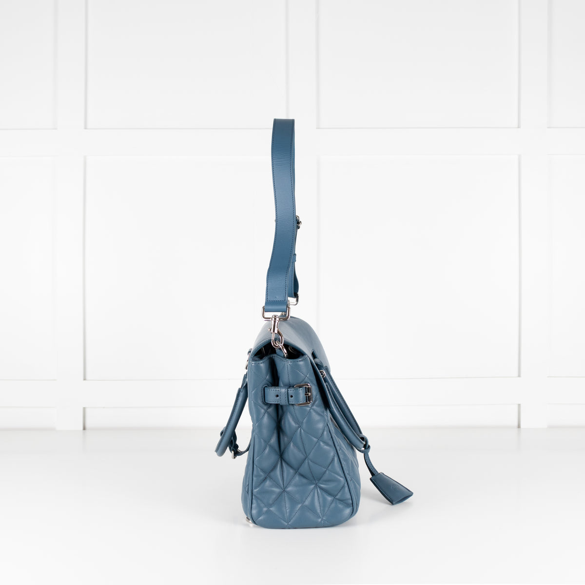 Mulberry Petrol Blue Cara Delvigne Back Pack Bag