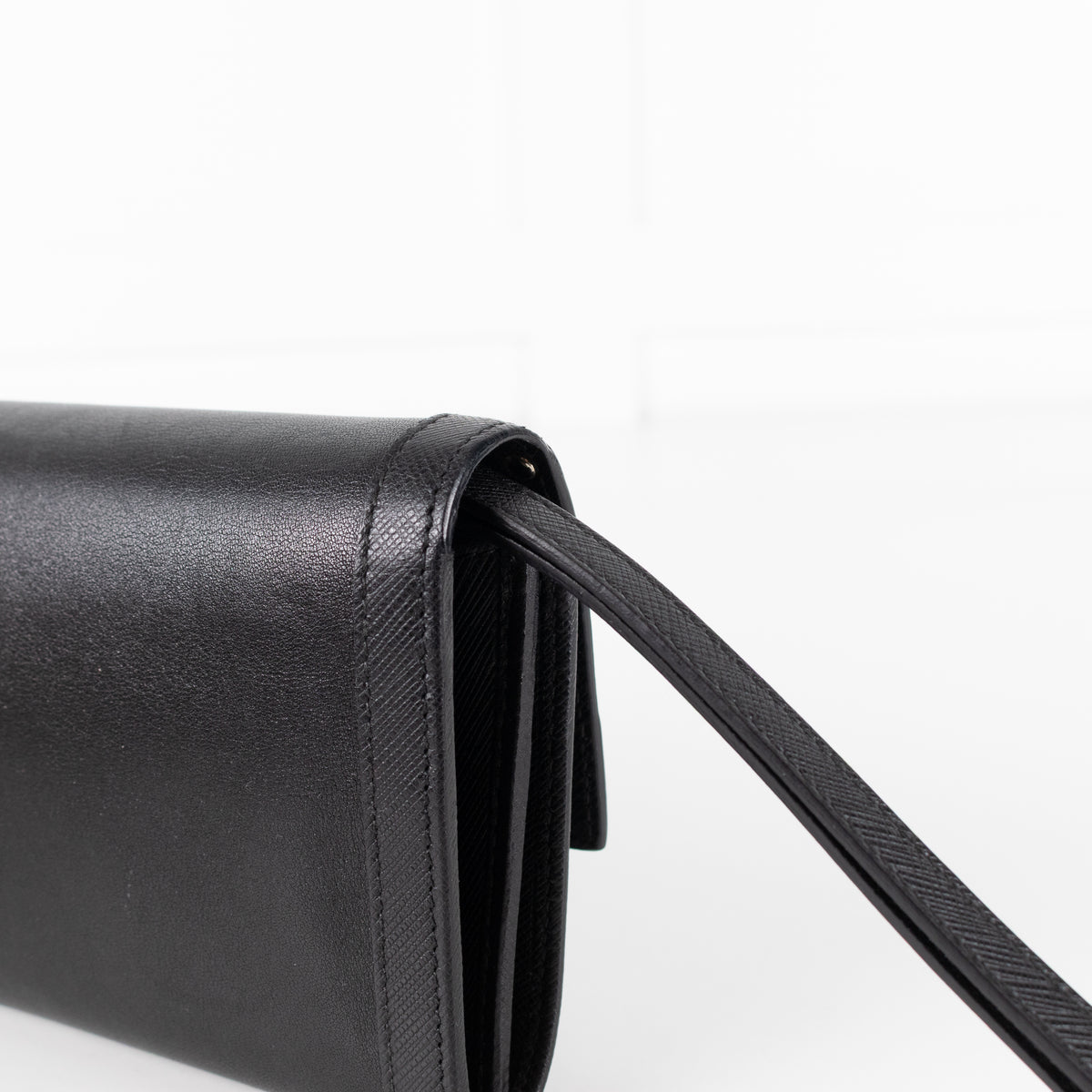 Salvatore Ferragamo Black Gancini Black Wallet