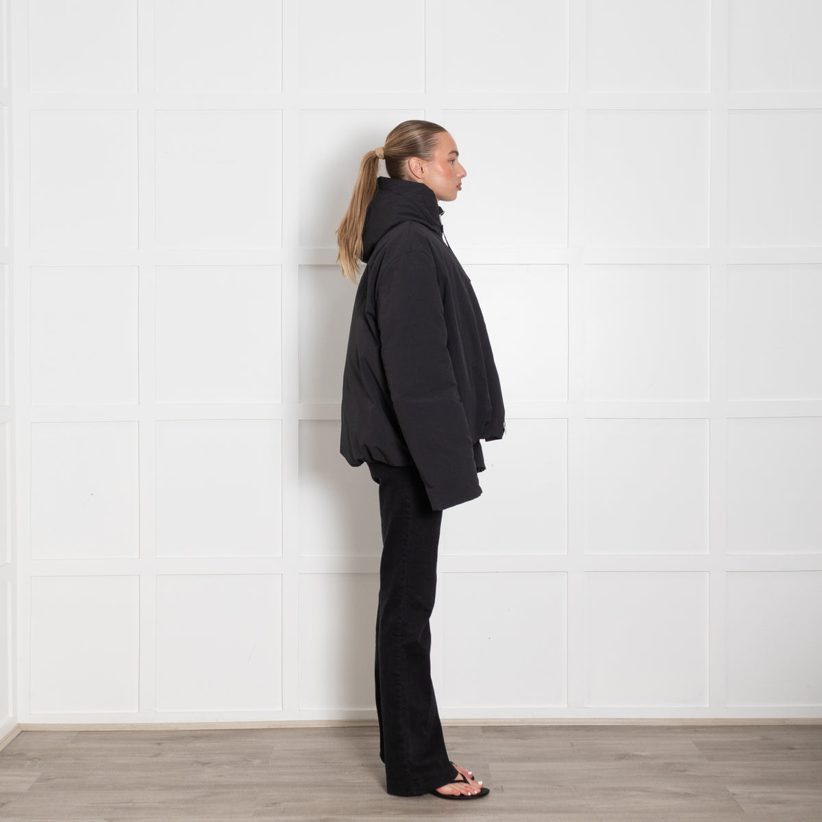 Jil Sander Down Black Jacket