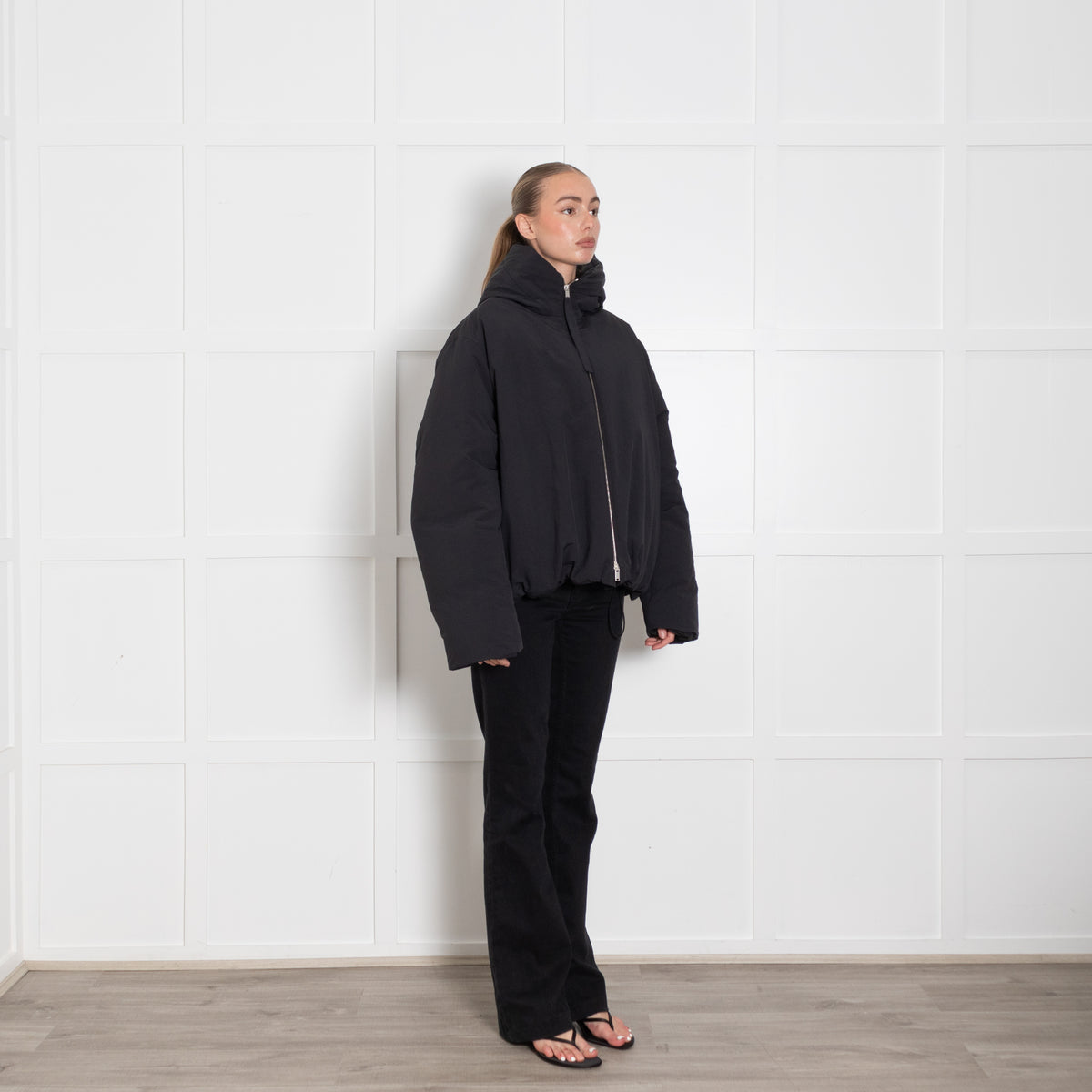 Jil Sander Down Black Jacket