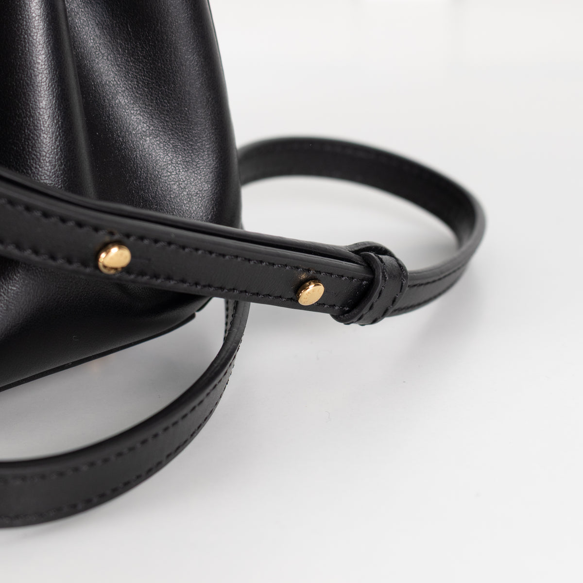 DeMellier Black Paris Small Handbag with Top Handle and Crossbody